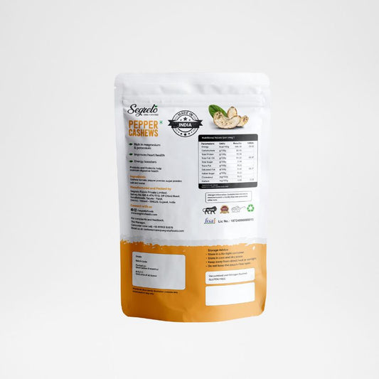 Pepper Cashews